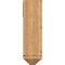 Ekena Millwork Olympic Arts and Crafts Smooth Bracket w/ Offset Brace, Western Red Cedar, 7 1/2"W x 22"D x 26"H BKT0806X22X26OLY03SWR - alternate 2